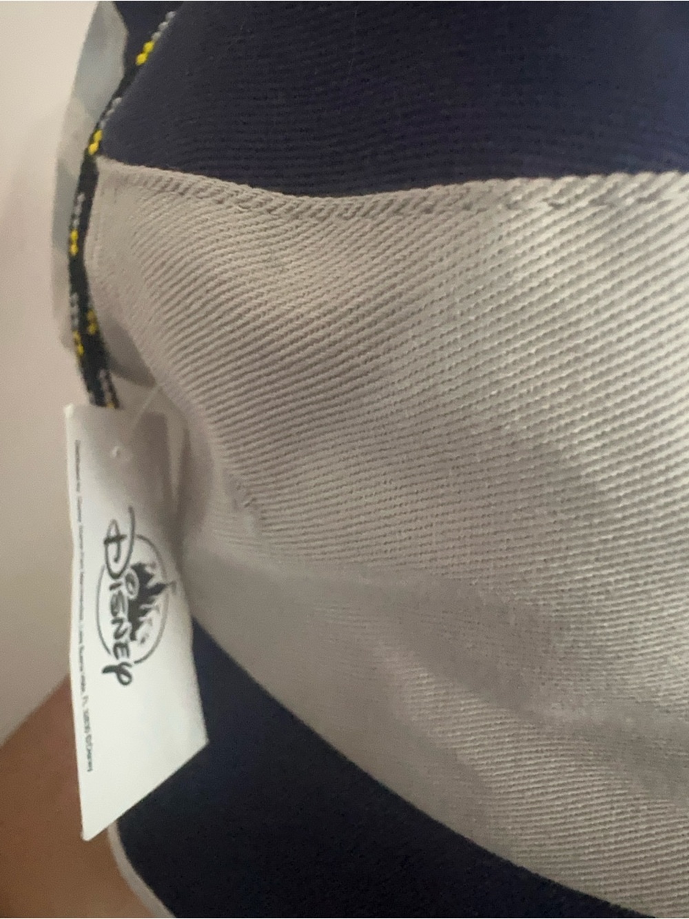Disney Cruise Line Two-Tone Bucket Hat in Navy & Light Gray NWT - Picture 6 of 10